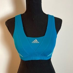 ADIDAS Sports Top - Blue - Size Med